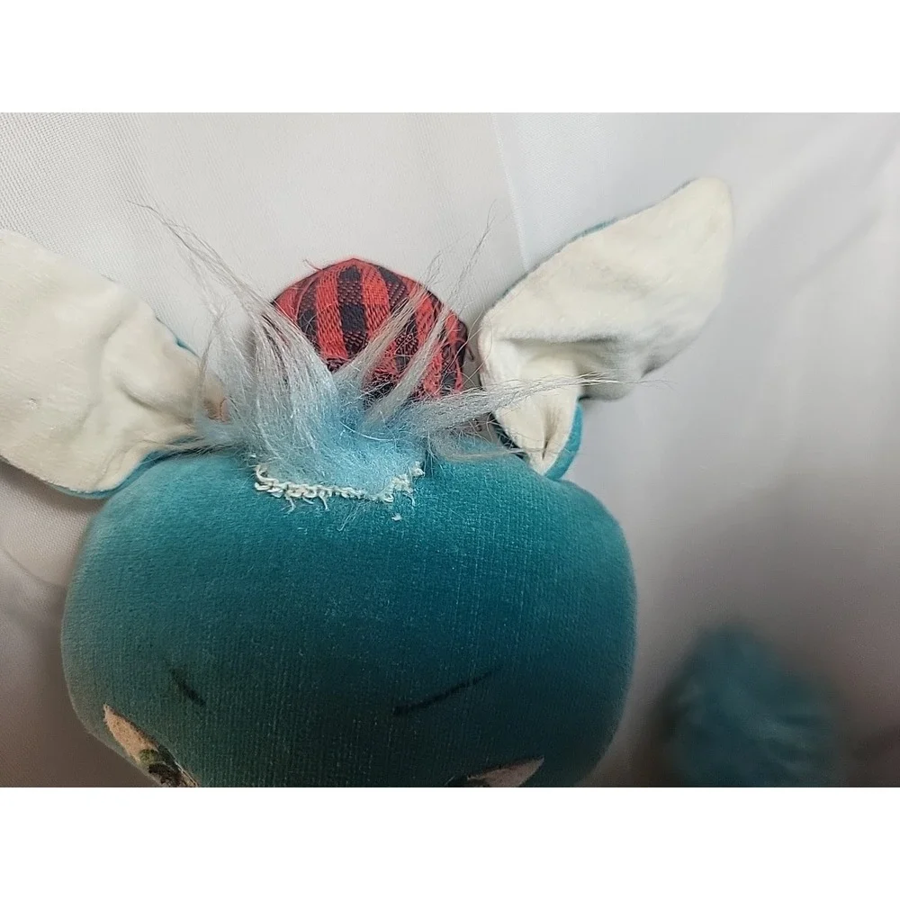 1965 Kamar‎ Blue Scruffy Fox With Hat Rare